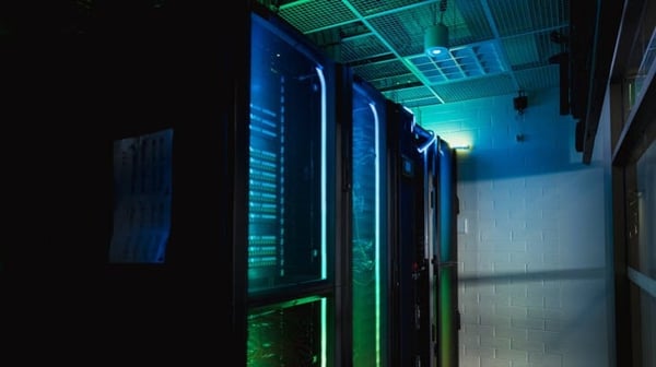 Inside a data centre