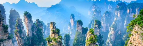 Landscape of Zhangjiajie